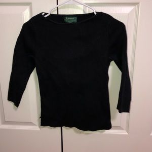 Lauren by Ralph Lauren Vintage Black Sweater